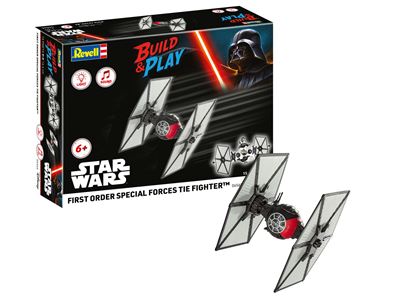 Build & play star wars first order tie forces