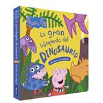 Peppa Pig. Libro de cartón con solapas - La gran búsqueda del dinosaurio