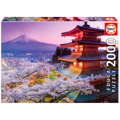 Puzzle Monte Fuji educa 2000