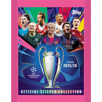 Sobre cromo champions league 2025-2026