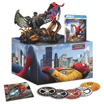 Spiderman: Homecoming Ed. Coleccionista - UHD + 3D + Blu-Ray + Figura +  Cómic - Jon Watts - Michael Keaton - Tom Holland | Fnac
