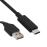 Cable USB Reversible Type C Negro
