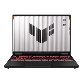 Ordenador portátil Gaming Asus TUF A16 FA608UH-RV009W, AMD Ryzen 7-260, 32GB RAM, 1TB SSD, NVIDIA GeForce RTX 5050, Windows 11 Home, 16" WUXGA Gris Jager