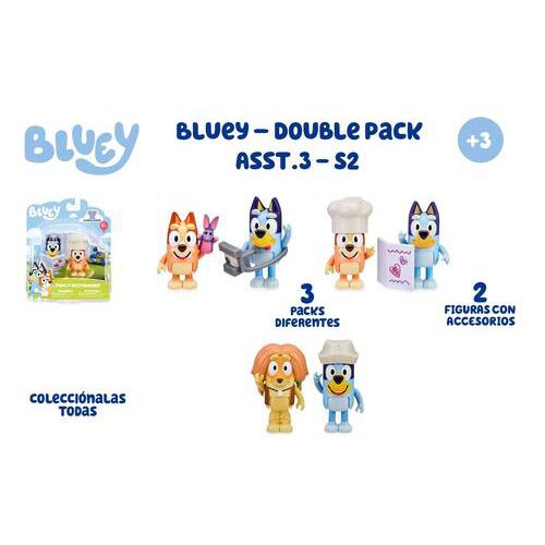 Bluey Pack 2 Figuras Varios Modelos - Juguettos