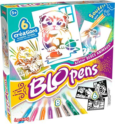 Blopens baby animals activity