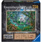 Ravensburger Puzzle 759 Pz - Escape The Puzzle - Unicornio - Imagen 3