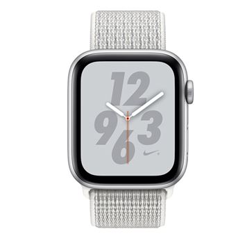 Dominante Existencia giro Apple Watch S4 Nike+ LTE GPS 44 mm Caja de aluminio en plata y correa Loop  Nike Sport Blanco polar - Reloj conectado - Fnac