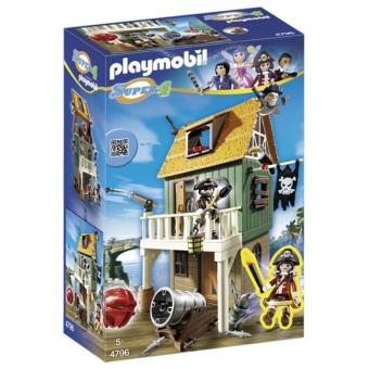 Playmobil Super 4 Fuerte pirata camuflado con Ruby