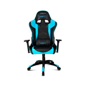 Silla gamer Drift DR300 negra y azul