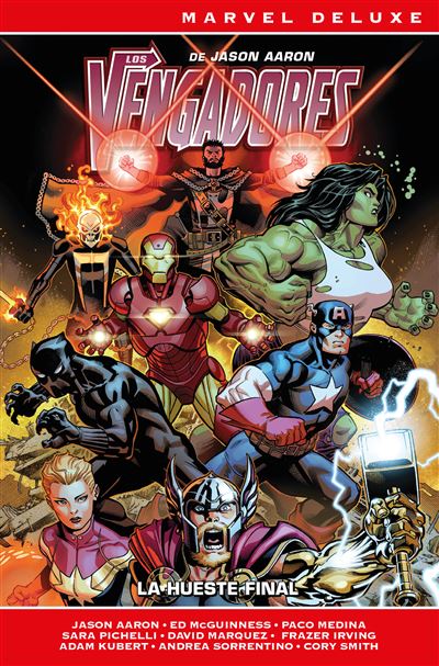 Panini Rojas Marvel Now! Deluxe Los Vengadores De Jason Aaron 1. La Hueste Final - Jason Aaron (Autor), David Marquez (Autor)
