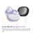 Auriculares Bluetooth Shokz OpenDots Air True Wireless Lila
