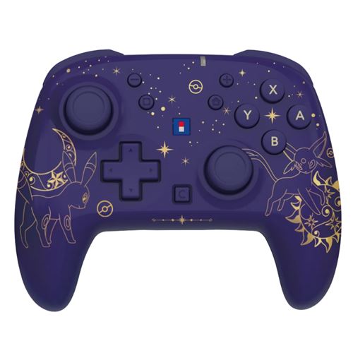 Hori Mando Inalámbrico Horipad Turbo Pokémon Espeon & Umbreon Para Nintendo Switch 2