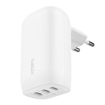 Cargador de pared Belkin BoostCharge 3 USB-C con PPS de 67W