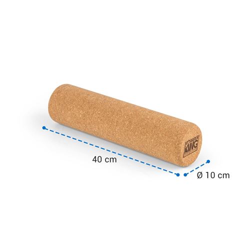 BoarderKING - Rouleau de liège pour planches d'équilibre Indoorboards - 15  x 45 cm - Liège naturel - Appareil de fitness à la Fnac
