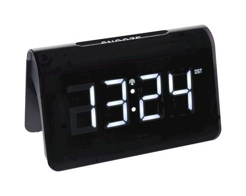 TFA Dostmann 60.2543.02 radiopilot&eacute;(e) R&eacute;veil noir Heures de r&eacute;veil 1 