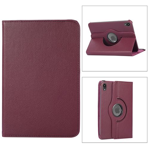 Etui housse protection pour Samsung Galaxy TAB A9 2023 8,7 pouces rotative 360 degrés violette Pochette coque XEPTIO