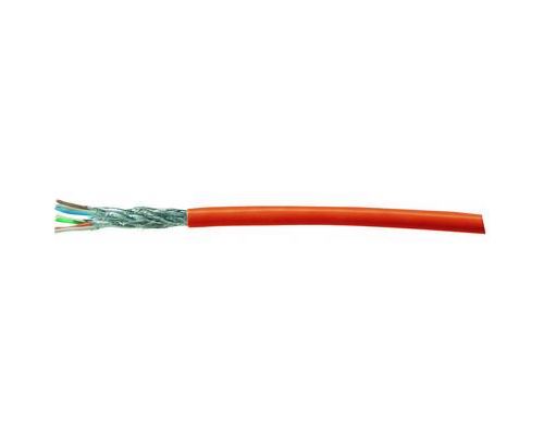 Kash 70M096 Câble réseau CAT 7 S/FTP 4 x 2 x 0.25 mm² orange 50 m