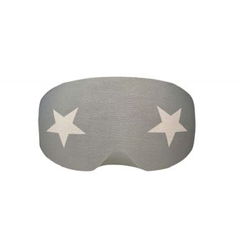 Couvre masque de ski - Coolcasc - Grey stars - 1