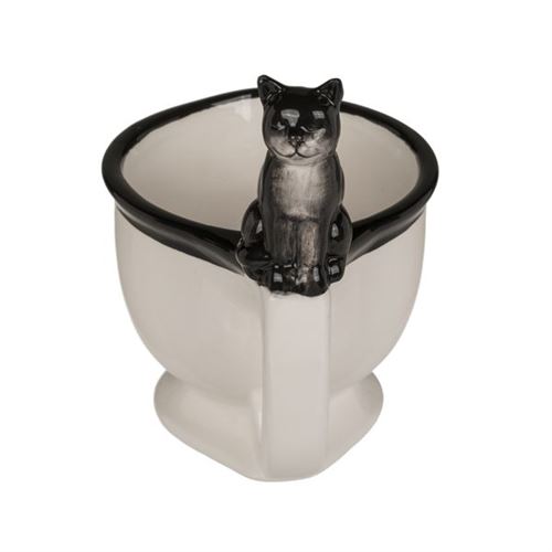 Non Communiqué Multi Tasse Mug Original Cuvette De Toilettes Avec Chat Qui Fait Pipi