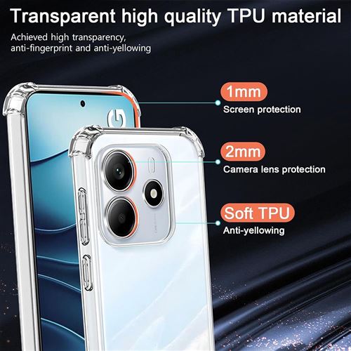Aazon.co: Funda para Xiaoi Redi Note 14 Pro 5G Funda de teléfono