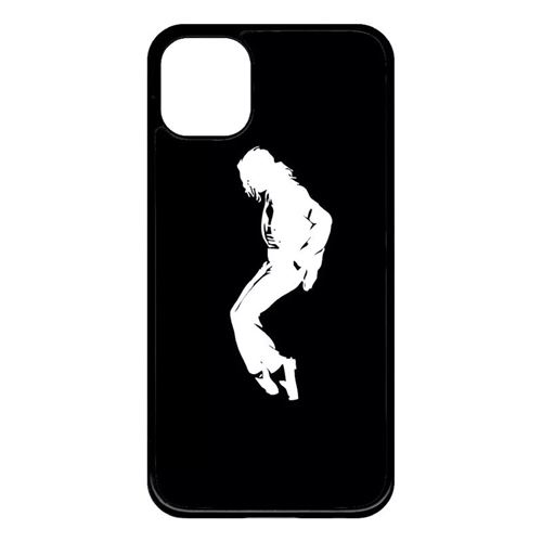 Coque My-Kase pour iPhone 11 - 238 silhouette michael jackson moonwalk - Plastique Noir