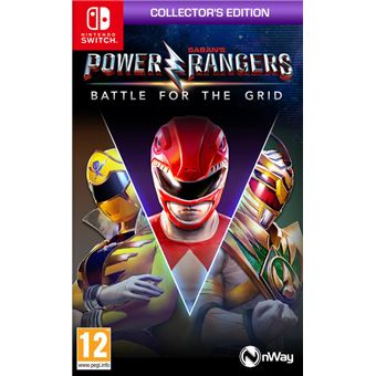 Power Rangers Battle for the Grid Edition Collector's Nintendo Switch