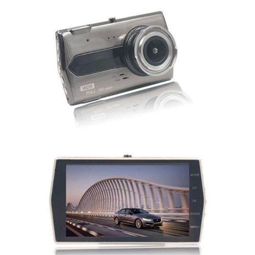 47€04 sur Dashcam Full HD 1080p 4 Pouces Caméra Voiture Grand Angle 170  Degrés + SD 32Go YONIS - Caméra sport - Achat & prix