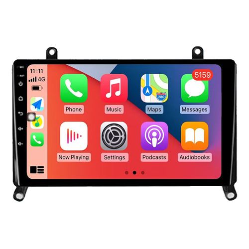 Autoradio RoverOne GPS Bluetooth CarPlay Android Auto 2Go RAM 32Go ROM pour Toyota Hiace H300 6 GranAce 1 2019 - 2022
