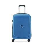 DELSEY PARIS - BELMONT PLUS - Valise cabine rigide 55 cm x 40 cm x 20 cm cm - 33 L - S - Bleu zinc