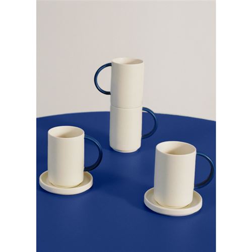 Create - Set à thé - Céramique - Grand - Blanc - Image 2