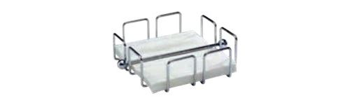 APS WIRE - Distributeur de serviettes - Taille 19 x 19 cm - hauteur 6.5 cm - plaqué chrome