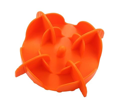 Comparer les prix de Gamelle Anti Glouton Chien orange AQ3664