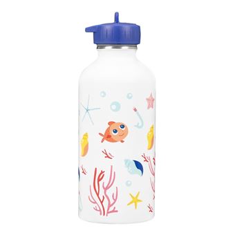 Gourde Inox Enfant - Petit Poisson Rouge - Draeger Paris