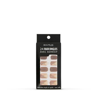 Kit faux ongles adhésifs x24 - 1