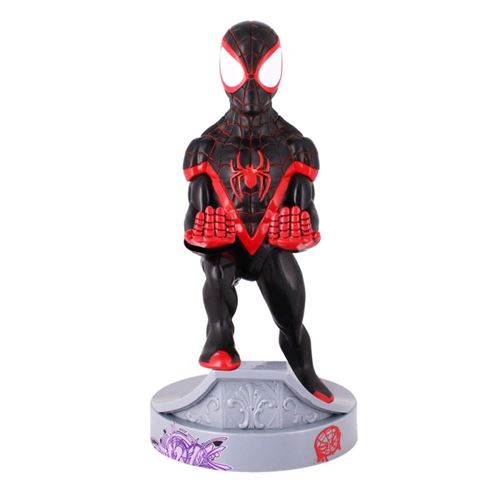 Figurine Spiderman Miles morales cable guy - compatible manette Xbox one / Xbox Series / PS4 / PS5 / Smartphone et autres