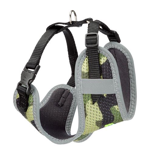 Meilleurs prix pour Ferplast Harnais pour Chiens NIKITA FASHION XS, Respirant, Rembourré et Ajustable Militaire