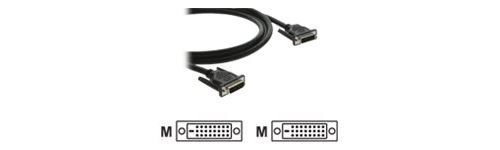 Kramer C-DM/DM Series C-DM/DM-25 - DVI-kabel - dubbele verbinding - DVI-D (M) naar DVI-D (M) - 7.5 m - gevormd