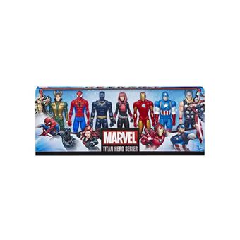 Figurine Marvel Avengers Titan Hero Series Multipack Figurine de collection Achat prix fnac