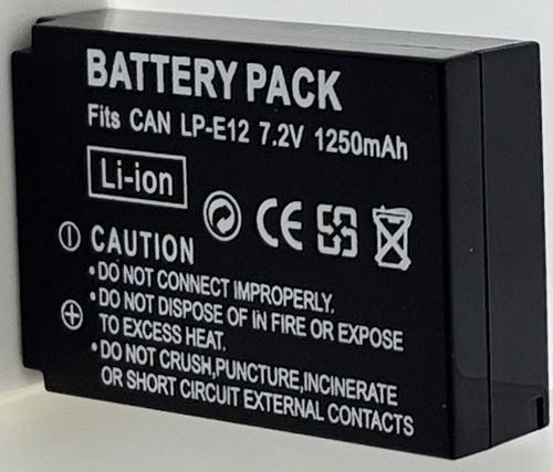 Batterie pour CANON LP-E12 - Otech