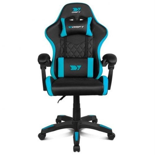 Chaise de jeu Drift DR35 noir/bleu - Image 2
