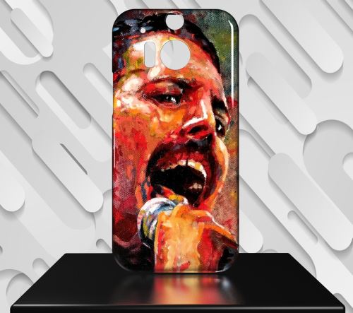 Coque Design HTC ONE M8 QUEEN - FREDDIE MERCURY - Réf 04