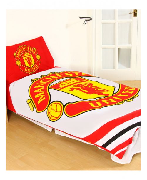 Ensemble de housse de couette single de Manchester United FC Pulse