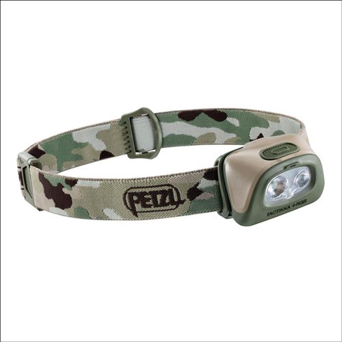 Petzl Tactikka +RGB Camouflage E089FA01 - Lampe Frontale Polyvalente 350 Lumens
