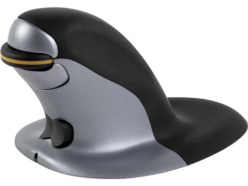 fellowes fellowes souris laser penguin, sans fil, taille m noir