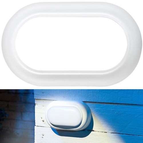 Lampe LED ovale antichoc 540 lm / 8 W / 4000 K