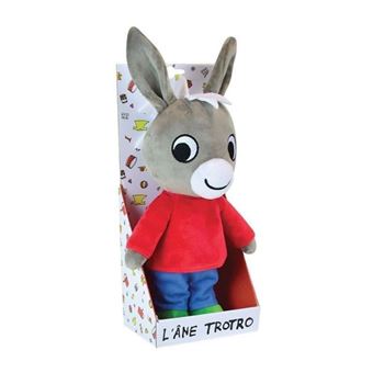 Personnage en peluche Jemini Âne Trotro 40 cm
