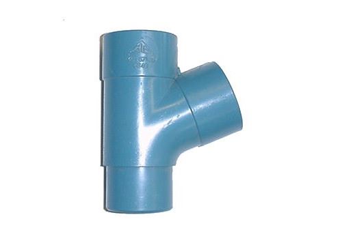 Culotte Mâle / Femelle simple PVC - 45° - Diamètre 125 mm WAVIN