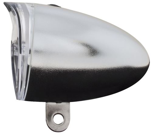 Spanninga phare avant Trendo Xb led 10 Lux batterie 80 mm chromé