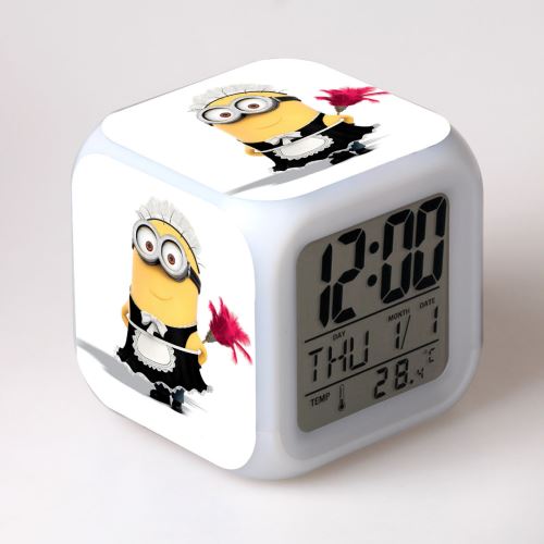 Stack Multicolore Réveil Enfant Led Multifonctionnel Coloré - Minions #35 - Image 1