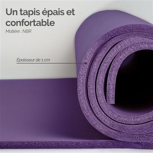 Avec Porte-tapis Sac De Yoga Exercices De Fitness Sac à Dos De Yoga étanche  Sac De Sport En Nylon Violet Pour Femme 